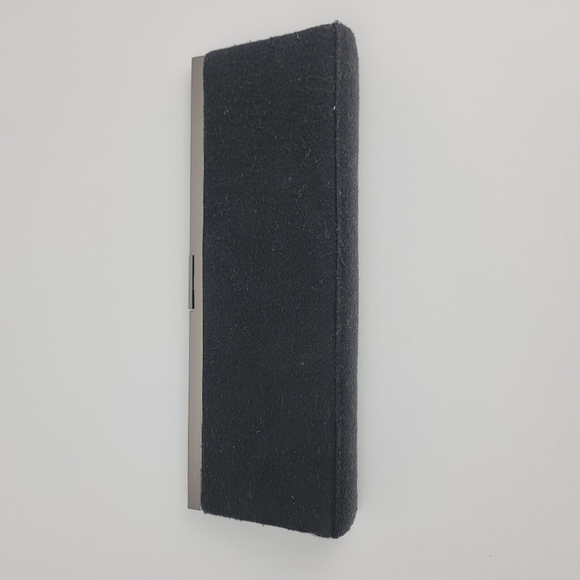 Kate Landry Embroidered black Vintage clutch - Picture 9 of 10